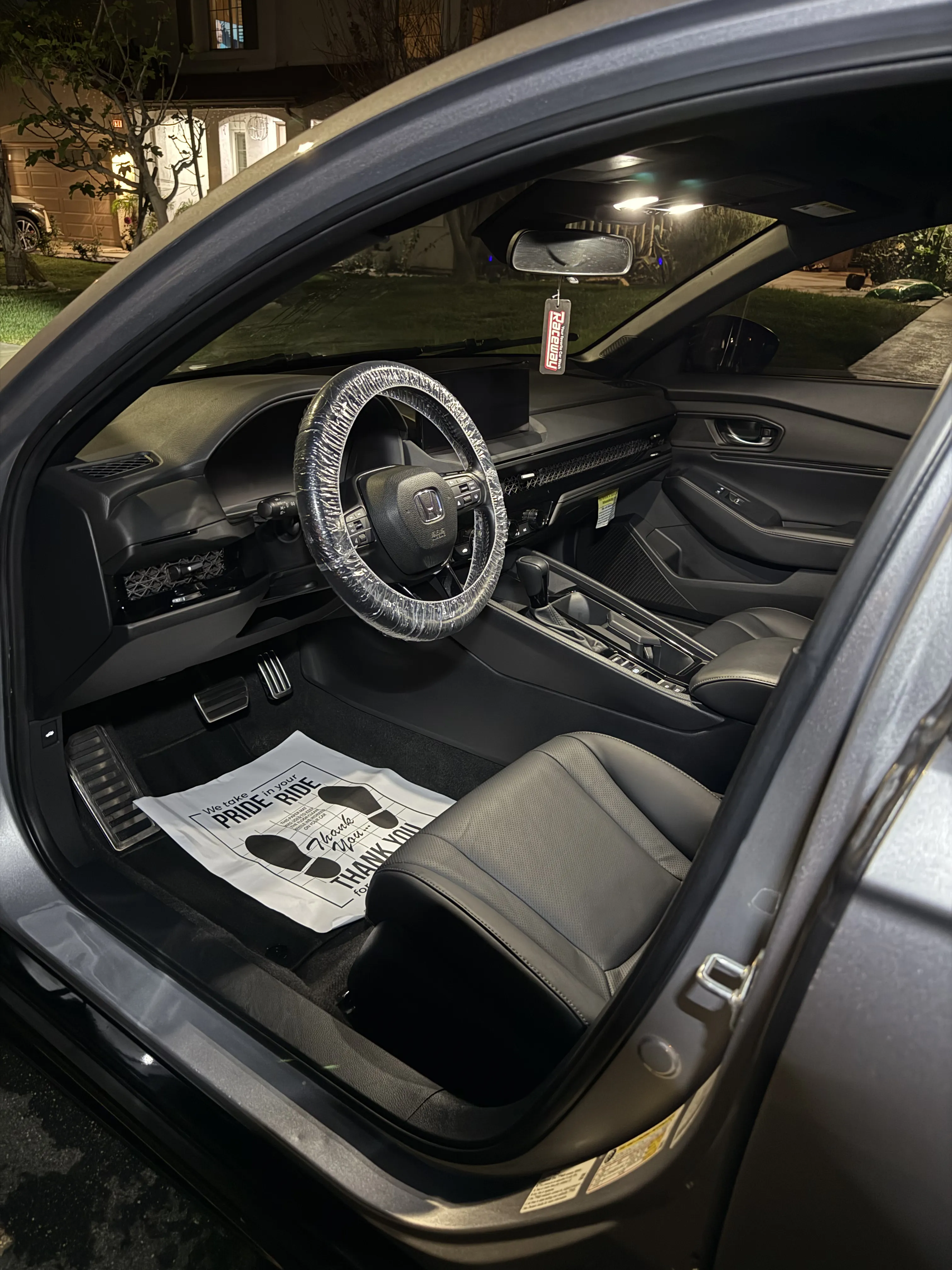 Honda Accord interior detail